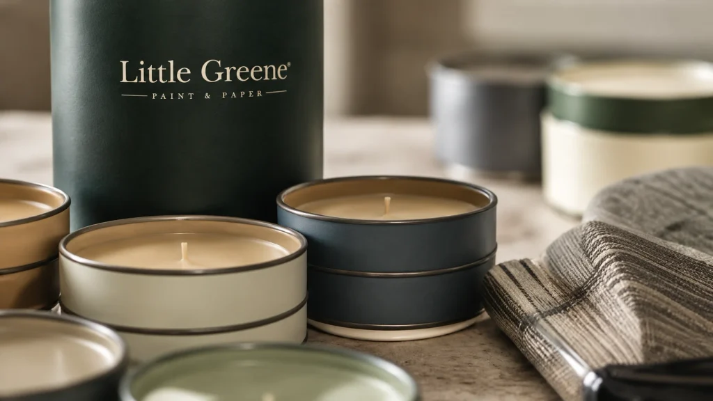 little greene candle still life